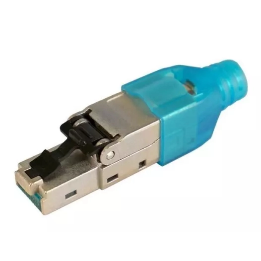 boite25.con rj45.ftp.cat6a.male.bleu. - televes