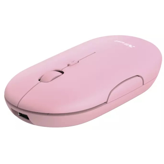 souris ss fil.bluetooth.recharg.rose. - trust
