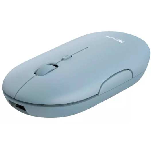 souris ss fil.bluetooth.recharg.bleu. - trust