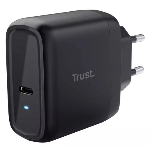 chargeur compact.usb-c.65w. - trust