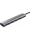 hub usb-c.halyx.4ports.usb-a.3.2. - trust