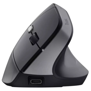 souris ergonomique ss fil.bayo ii.noir. - trust