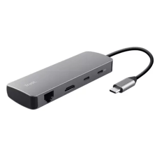 adapt 2 usb-c.2 usb hdmi.sd/msd rj45 . - trust