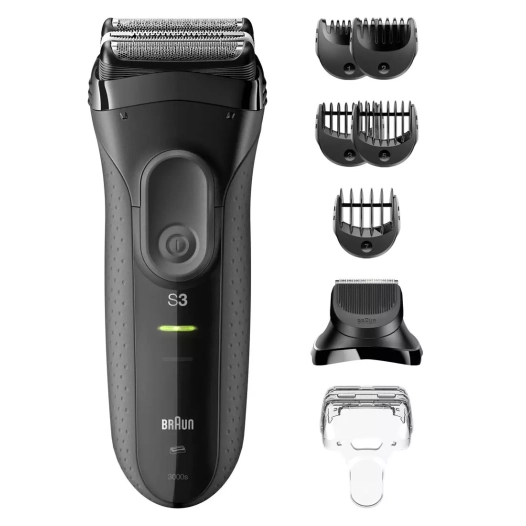 series 3+.3lames flex.1peigne.aut45mn. - braun