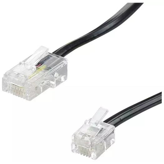 cordon.rj11.m/rj45.mhaut.debit.noire.3m. - erard