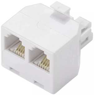 adaptateur.rj45.m/2xrj45.p/ligne.telx2 - erard