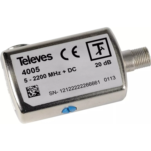 attenuat.reg.0/20db.5/2200mhz.+cc. - televes