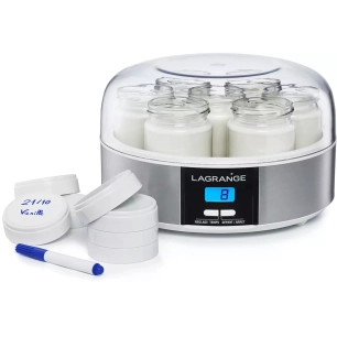 yaourtiere.7pots.progr.elec.alu. - lagrange