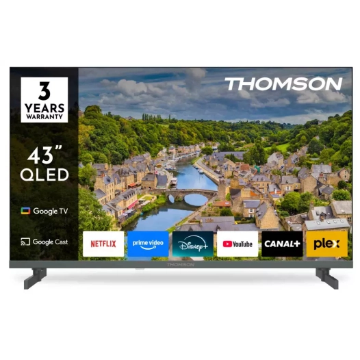 qled.109.60hz.googletv.assist.hdmi. - thomson
