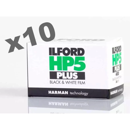 pack de 10 - hp5 plus 135-36 films -