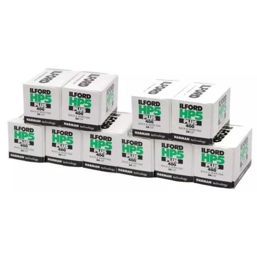 pack de 10 - hp5 plus 135-24 films -