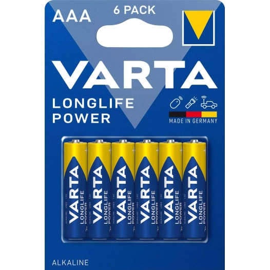 boite20 blist x6.longlifepower.lr03/aaa. - varta