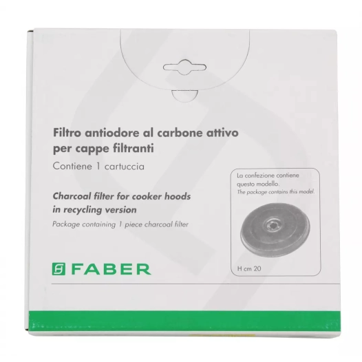 filtre charbon p/ visiere. - faber