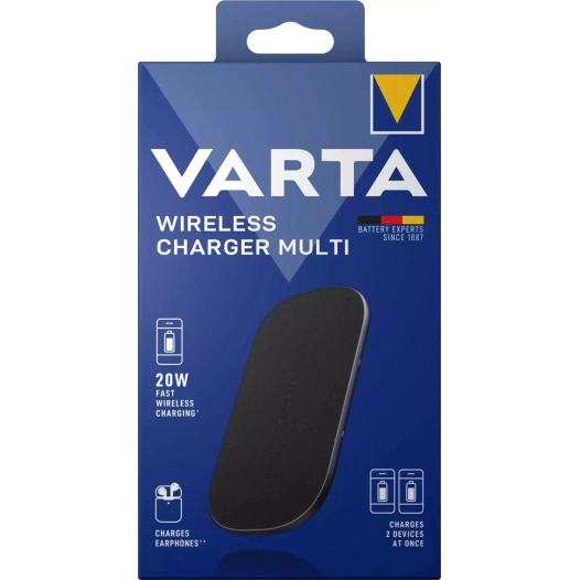 chargeur.multi.induction.ssfil.2x10w - varta