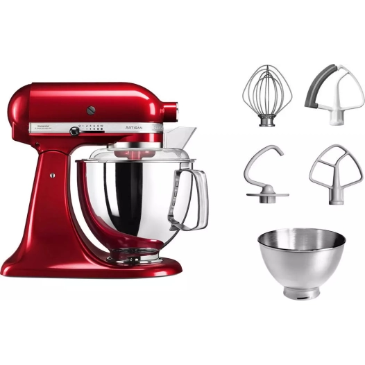 300w.bol inox 4.8l. pomme d’amour. - kitchenaid