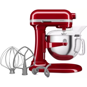 artisan.375w.bol inox 5,6l. rouge empire - kitchenaid