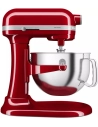 artisan.375w.bol inox 5,6l. rouge empire - kitchenaid