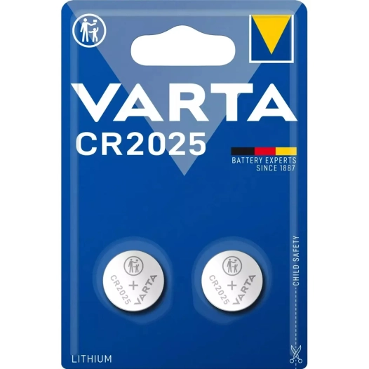 bte10.2xblist.cr2025.3v.160mah.lithium. - varta