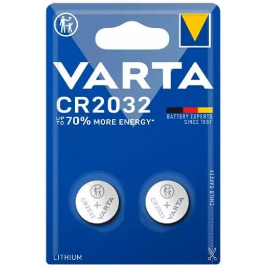 bte10.2xblist.cr2032.3v.230mah.lithium. - varta
