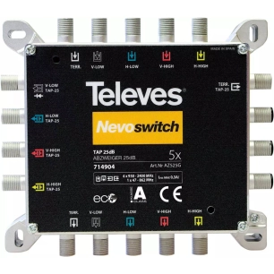 deriv 5x5x5f.25db. - televes