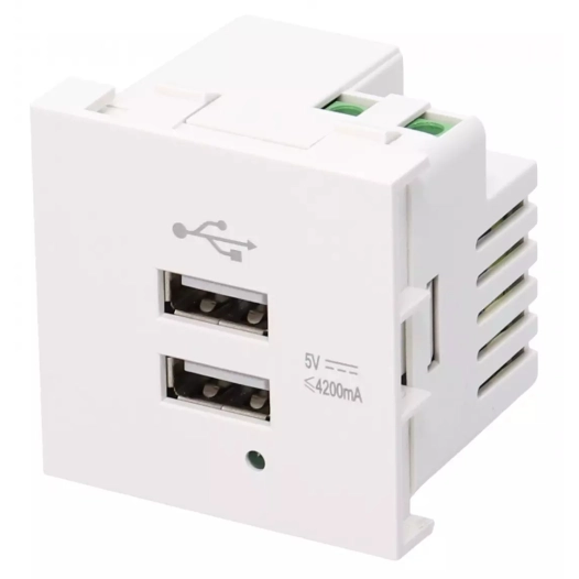 plastron charge.2usb a.2x2.1a/21w. - erard
