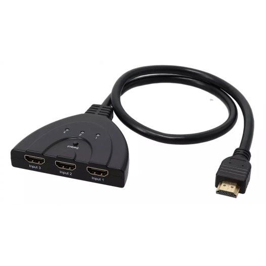 selecteur hdmi 3vers1-8k.p/play.0,5m. - erard