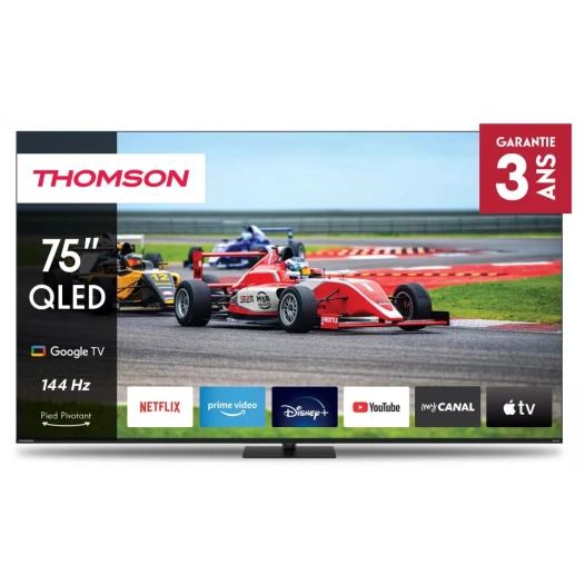 4k qled.189.144hz.googletv.assist.dolby. - thomson