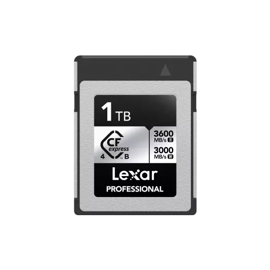 cfexpress pro type b silver series 1tb - lexar