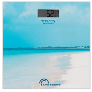 180kg/100g.chgt usb.connect.lcd.caraibes - little balance