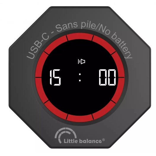 minuteur.little time octo.chargt usb-c. - little balance
