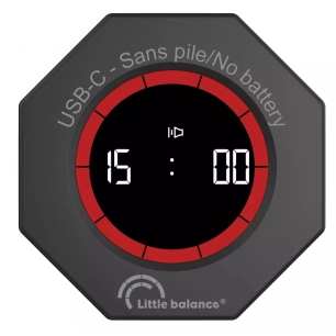 minuteur.little time octo.chargt usb-c. - little balance