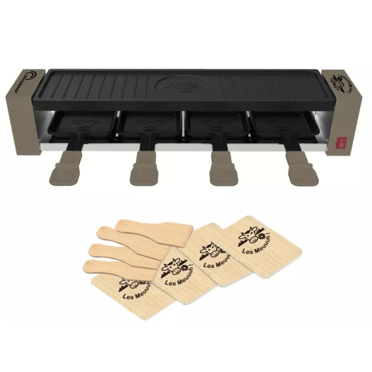 raclette meuuuh.4pers.800w.l30.muscade. - little balance