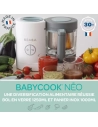 babycook neo.1,25l.1vit.gris/blc. - beaba