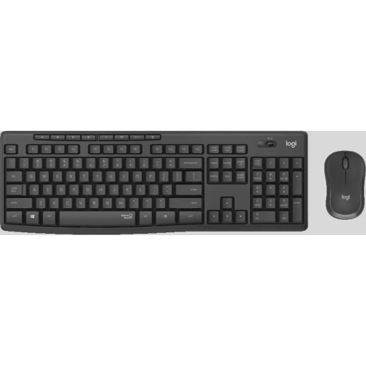 clavier+sour.ssfil.mk295.silencieux.nr. - logitech