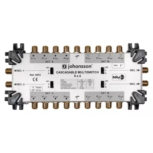 commut cascadable 9e/4s 10db - johansson