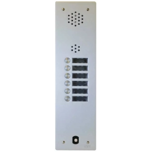 plaque audio.alu.6bp.2voice. - urmet captiv