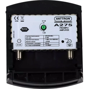 preampli 22 db.filtre5g.8-24v. - anttron