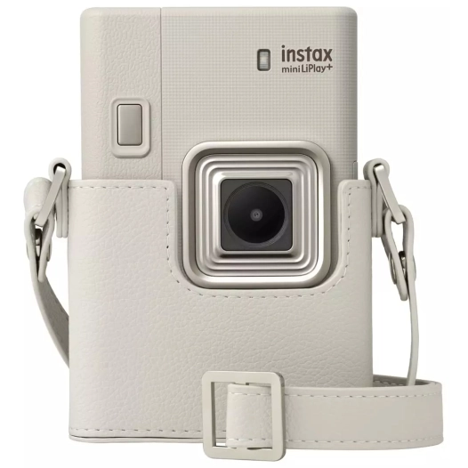 instax housse mini liplay plus beige - fujifilm