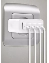 c/secteur rapide intelligent 4usb 5a 25w - akashi