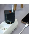 chargeur secteur usb-a + usb-c 15w noir - akashi