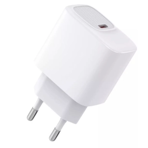 chargeur secteur usb-c 25w blanc - akashi