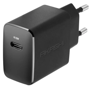 charg/secteur intelligent usb-c 20w gan - akashi
