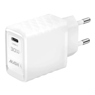 c/sect 30w gan usb-c blanc - akashi