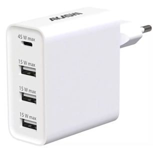 c/sect + type c + 3 usb 45w 6a - akashi