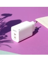 c/sect 45w gan double usb-c blanc - akashi