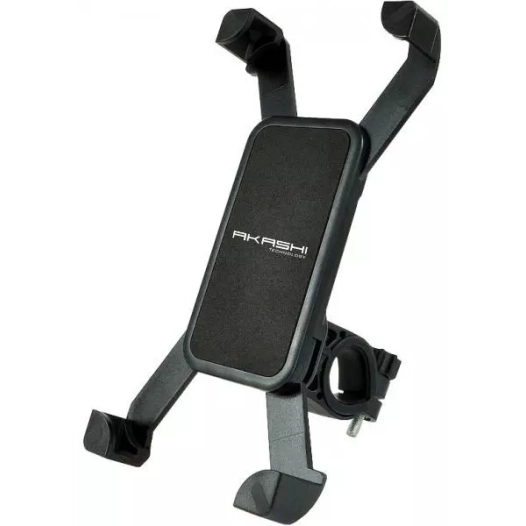 support smartphone pour velo noir - akashi