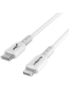 usb-c blanc 3a 20w 1.5m lightning - akashi