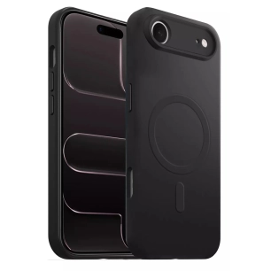 coque silicone noir magsafe p/iphone air - akashi