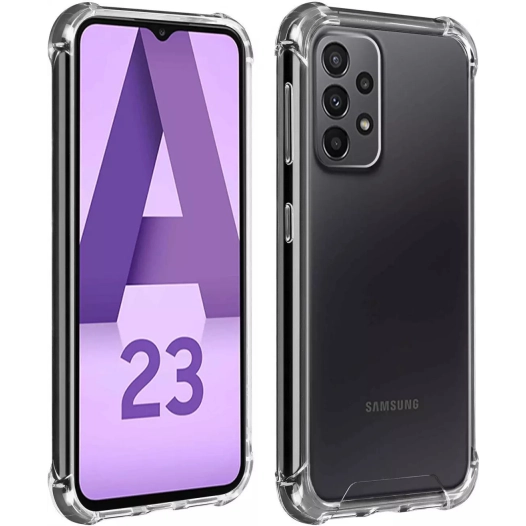 coque tpu angles renforc p/galaxy a23 - akashi