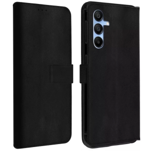 etui folio noir stand cb p/galaxy a15 - akashi